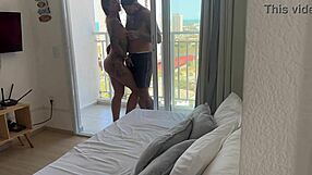 chubby bodybuilder with big clit and hairy pussy gets fingered hard!