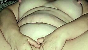 milf fingers soft pussy and squirts cum everywhere during intense play session with dominant male control