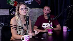 Marcelly mello sheer red gets licked by dog while craving big cock beatdown boate style