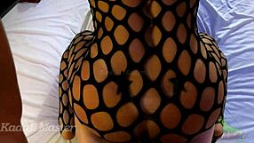 creampie the hot latina's big ass bent over motel bed!!