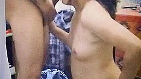 a romantic afternoon with my cousin sucking his cock before our dinner date turns into hot oral fun