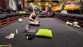 ever wonder how this french webcam babe moans while slamming dildo deep in her skinny teen pussy?