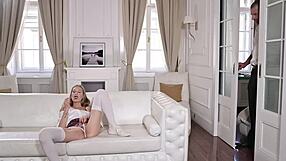 cosplay cutie tiffany tatum trades lollipops for deep cock riding and cum