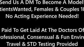 i can't believe dr tampa's hands on daisy bean's shaved pussy during that university physical 😩🔥