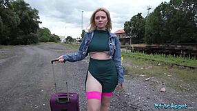 Public agent ruby lee british european curvy blonde big ass big tits pov blowjob cowgirl doggystyle riding orgasm outdoor public hardcore sex