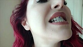 Chantal channels giantess blackwidow, ripping clothes to tease your tiny cock with huge tits