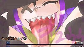 Schrift Chasha Surrenders to Defeat with Intense Femdom Fellatio Domination