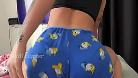 this horny young latina girlfriend full of lust dances then rides huge cock pov tight pussy