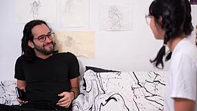 wanna see your stepsis take raw creampie after rough doggystyle fuck or what?