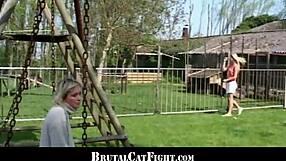 Slutty Blondes Battle with Spanks Before Group Cock Sucking Frenzy