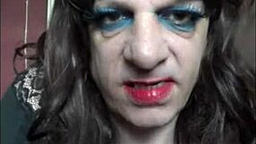 Pound Bisexual Crossdresser's Ass While He Jerks Cock Hard!