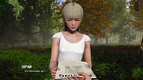 Ever wonder how a nerdy teen slut rides monster cock outdoors in ripped clothes?