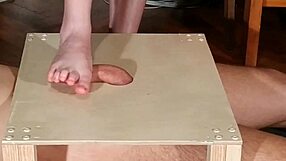 domina stomps and teases with her bare feet in steamy hd session
