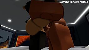 cutie shares romantic missionary creampie with big tits bounce