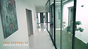 Principal meeting heats up fast as milf pussy gets dirty fucked hard with big tits