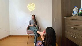 Colombian Latinas Scissor and Lick Pussies in Fetish Tribbing Face Sitting Frenzy