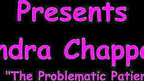 hey doc i'm your curly latina patient spreading in latex gloves backstage