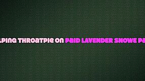 Gorgeous bimbo babe's fat lips smack balls deep rough throatpie