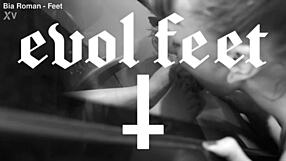 Three Sexy Foot Goddesses Choke Gag And Lick To Make You Cum Hard!