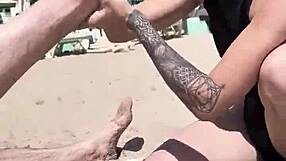 You choking on my armpits and toes at the beach with Venom Evil and Kaitlyn Katsaros gagging deepthroat?