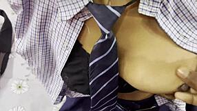 asian college girl experiments with hardcore big cock doggystyle creampie