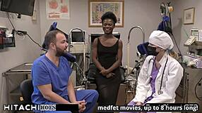 Doctor Tampa Forces Freshman Rina Arem's Mandatory Hitachi Vibrator Orgasm in Hospital Gape