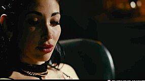 French brunette huge fake tits smokes cigarette masturbates dirty talk moans riding cowgirl cumshot