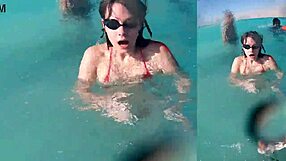 Yacht outdoor creampie with skinny big ass girlfriend tight pussy