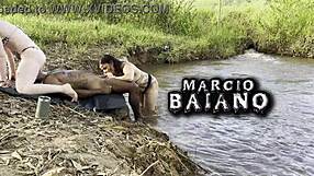 damn, ever seen two big ass exotic babes eliiane furacao and lorrany deepthroating before creampie orgy by the river?