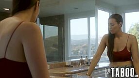 Petite stepsister tanya tours crush jimmy's big cock pov taboo