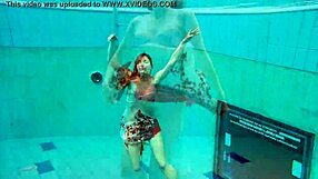 Wanna dive underwater with hot 18+ teen marketa's petite tits in bikini?