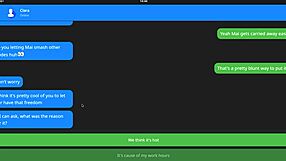 omg my gf is cheating live on netophone stories hentai game 😲