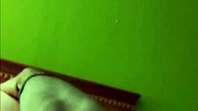 Detailed perverted groping of big juicy ass and wet pussy closeup