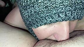 i give my neighbor top oral on her welcoming spot