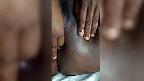 African Ebony BBW Oiled Anal Dildo Ride Squirting Big Ass Spread!