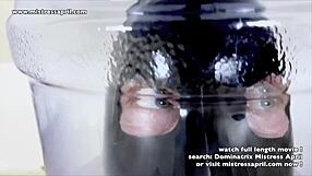 i'm mistress april your dominatrix serving fresh warm pee outdoors on my ebony pussy