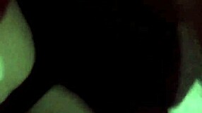 Nerdy crossdresser with glasses gives sloppy solo blowjob.