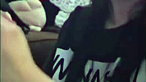 Sloppy Big Tits Wife Gags on Small Cock Close-Up Facial