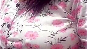 stepsister dives into homemade porn with her first real video