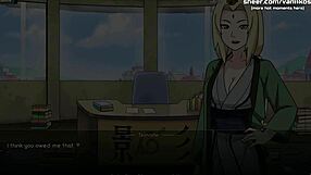 naruto game stars blonde milf tsunade trainer