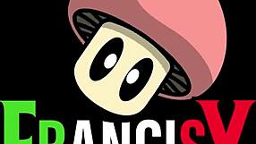 blonde slut in black lingerie screams through christmas rough pounding!