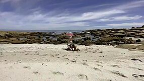 i'm mistress april your dominatrix serving fresh warm pee outdoors on my ebony pussy