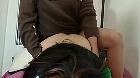 Heart races inviting 19yo Mexican soccer fan, her tight ass squeezes cock so good