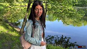 MY FRIEND MAKES ME CUM PUBLICLY WITH VIBRATOR TOY IN SKIRT ON THE STREET!