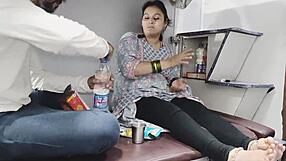 Step Mother-in-Law's Big Tits Bounce On Monster Cock Train Ride Kashmir Kanyakumari