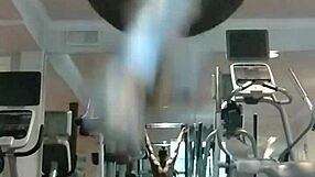 21-Year-Old Athletic Cutie Works Out Naked in Dorm for Daddy