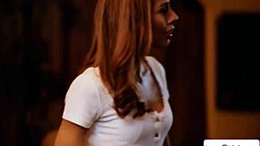 Lesbian Neighbors Finger Latina to Massive Squirting Orgasm