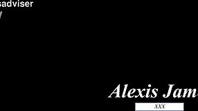 alexis james takes full hardcore anal creampie pounding