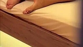 caught my busty stepmom super hot in her room milking me dry behind his back