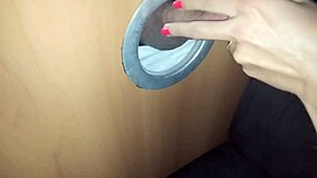 bride hits gloryhole then offers ass and blowjob at swingers house